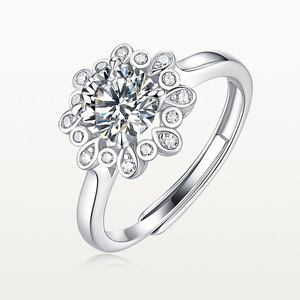 Ventes directes Or INS Style S Argent Non-Fading Niche Tendance IGI Cultivé Anneau - Product Image 6