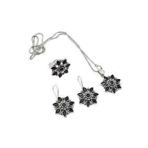 Combo Oxidised Plated Fashion Jewelry Set 11714347BL - Product Image 2