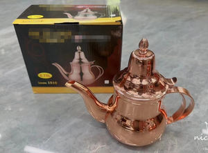 长嘴茶壶，价格实惠的厨具-积压不锈钢阿拉伯茶壶 - Product Image 3