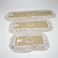 Serpillère en coton robuste à rotation flexible à 360° pour grande surface de nettoyage, idéale pour les halls d'hôtel, les bureaux et l'entretien des sols durs