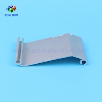 Volets de fenêtre en aluminium de taille personnalisée d'usine Panneau de persienne en aluminium Persienne en aluminium en forme de Z