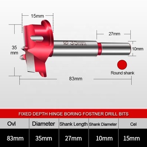 <span class=keywords><strong>35mm</strong></span> Khoan <span class=keywords><strong>Bit</strong></span> 3 Flute Bản Lề Boring <span class=keywords><strong>Bit</strong></span> Cho Chế Biến Gỗ - Product Image 4