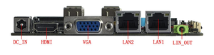 เมนบอร์ด Elsky NANO13U 2COM 2LAN 6USB รองรับซีพียู Lake รุ่นที่ 13 1255U 1350P 13900H รองรับ 4K 2*DDR4 แรม 64G สำหรับแล็ปท็อป Bga 1174 - Product Image 2