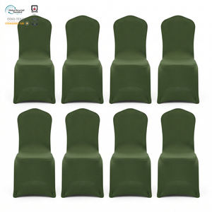 Funda elástica para silla de hotel, color azul real, sin necesidad de planchar, para fiestas - Product Image 1