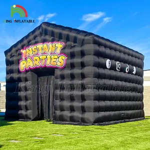 Club Party Nightclub Equipment Outdoor Cube Inflatable Tent Rental