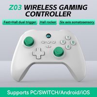 Contrôleur de jeu BT sans fil Z03 Black Myth WuKong pour Nintendo Switch PS3 P4 Android IOS avec manette de jeu Hall Thumb Stick