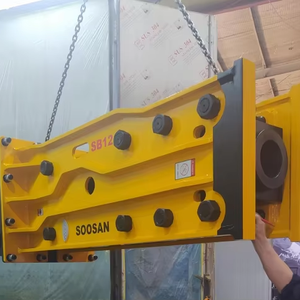 Martillo hidráulico SOOSAN Sb 121 TOP Tipo adecuado para excavadoras pesadas con 28-35 toneladas para construcción y demolición - Product Image 1
