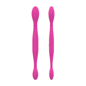 Vibrador Dildo de Doble Cabeza, Totalmente Impermeable, de Látex Ecológico, con 20 Frecuencias, Batería Integrada, para Mujeres, Juguete Sexual para Adultos Dazhan - Product Image 4