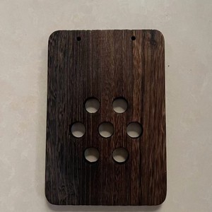 Plaque murale en bois carbonisé pour plantes, support mural pour <span class=keywords><strong>fougères</strong></span> et mousse, plaque de montage en bois pour décoration murale - Product Image 4