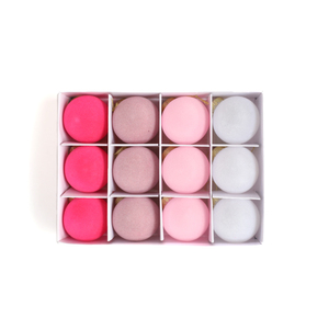 JOYWOOD-Boules de flocage colorées pour arbre de Noël, décorations de fenêtre de vacances, 6cm12pcs - Product Image 3