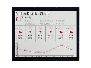 1304X984, 12.48Inch E-Ink Displaymodule, Rood/Zwart/Wit Driekleurig - Product Image 2