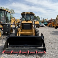 Chargeuse-pelleteuse CAT 420F à faible nombre d'heures de fonctionnement et bien entretenue, avec inspection vidéo en ligne pour les travaux agricoles et de construction