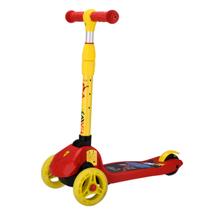 Mode avant citron vert jaune 3 roues enfants Scooter réglable Durable léger Kick Scooter pour les moments de plaisir en plein air - Product Image 6