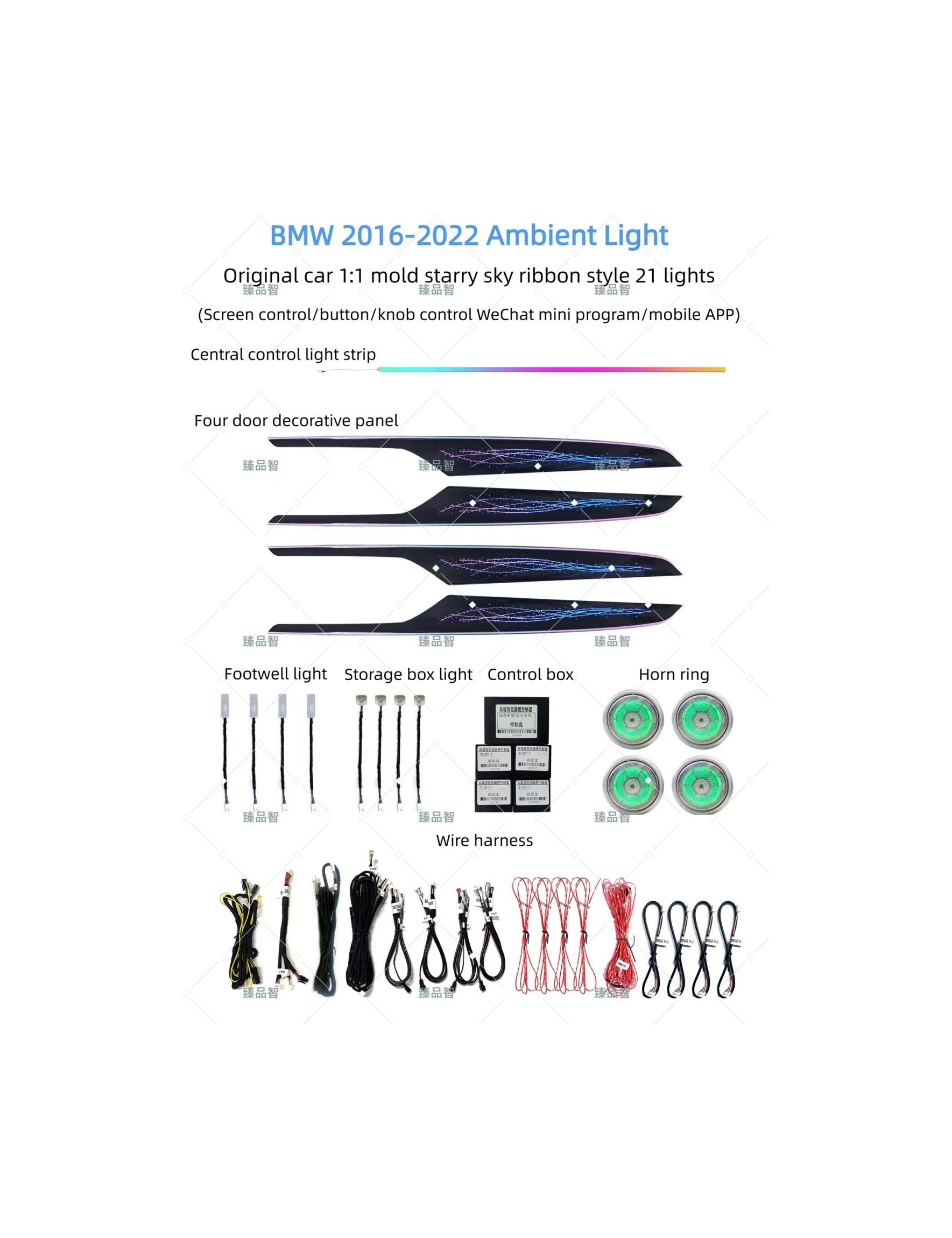 BMW X1 X2 2016-2022 F48 F49 21lights