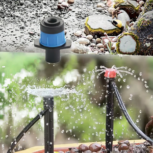 Adjustable <strong>Micro</strong> Turbo <strong>Sprinkler</strong> on Stake 360 Gear Drive Line Refraction Water Misting Spray Nozzle for Drip <strong>Irrigation</strong> System - Product Image 3
