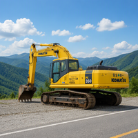 Excavator Hidrolik Bekas Komatsu PC350-7 35 Ton Standar Track Digger Jam Operasi Rendah