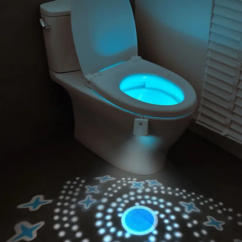 Luce di proiezione per bagno bagno con sensore di movimento a LED