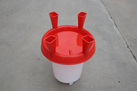 Bebedero para Aves de Corral GREAT FARM Bebedero para Animales con Patas y Soportes 4.5L 6L 8L 10L 14L Varios Modelos