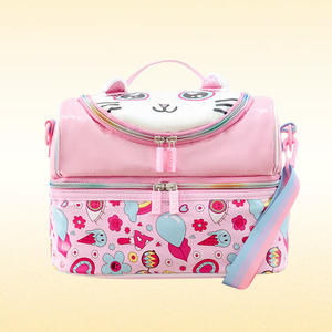 Dessin animé élèves du primaire Oxford sac à lunch isolé étanche isolation thermique Portable en bandoulière garçons filles en gros - Product Image 6