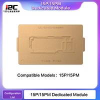 Nouvelle plateforme de rebillage I2C pour iPhone X 17 Pro Max T30, support magnétique pour la pose de composants en étain