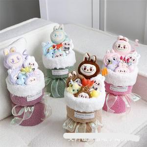 Regali per San Valentino 2025 Bouquet di Peluche Fiore di Laurea Promozione Regali Bouquet di Fiori Mostro per Bambole - Product Image 4