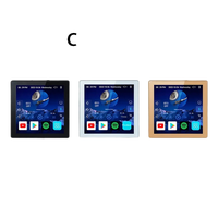 ZHIKU 4 Inch Android Smart Wall Amplifier Bar Layar IPS Resolusi 1920x1080 Kontrol Sentuh Dilengkapi Wi-Fi Tanpa Kamera Universal