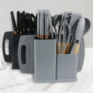 19PCS Kitchen Cooking Tool Set Silicone High-temperature Resistant Kitchenware Kitchen Combination Kitchenware