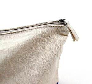 Kit <span class=keywords><strong>o</strong></span> custodia per trucco in cotone 100% per borsa in tela cosmetica per ragazze astuccio cosmetico da viaggio portatile con Logo personalizzato - Product Image 6