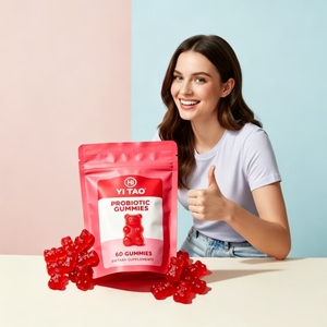 Private Label/OEM Probiotic <b>Little</b> Bear Gummy Bears, <b>red</b> <b>Little</b> Bear gummy bears dietary supplement, for daily digestive health - Product Image 3