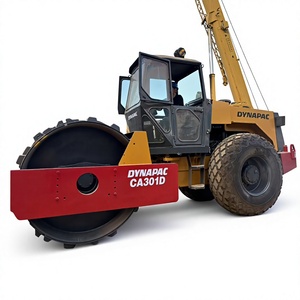 Rodillo Vibratorio de Un Solo Tambor Dynapac CA301D Usado Original, 13 Toneladas, Maquinaria Hidráulica de Compactación para Construcción - Product Image 1