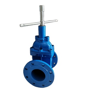 Van khóa tam giác thủ công cho van cổng trước của đồng hồ nước Van mặt bích đôi bằng gang dẻo DN40-DN300 - Product Image 2