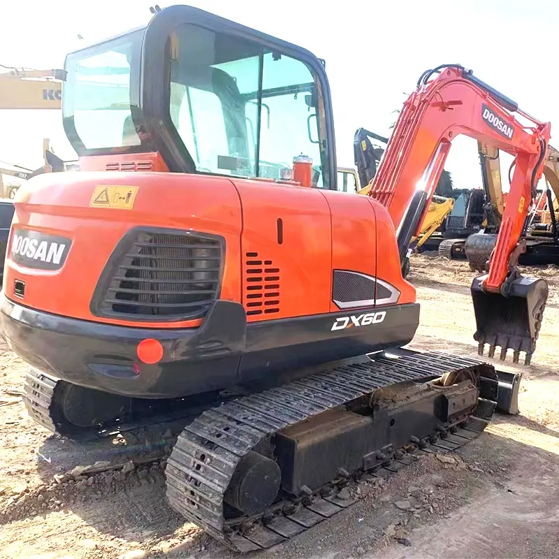 Good performance excav mini digger used doosan excavator machine DOOSAN DH55 DH60 DH80 DX60