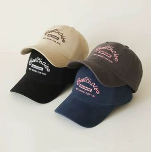 Gorra de Béisbol Bordada con Letras Estilo Vintage, de Algodón Suave, Ajustable, para Hombre y Mujer, Venta al Por Mayor - Product Image 5