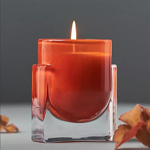 Venta caliente nuevo diseño <span class=keywords><strong>de</strong></span> lujo logotipo personalizado etiqueta privada decoración del hogar <span class=keywords><strong>velas</strong></span> perfumadas <span class=keywords><strong>Vasos</strong></span> - Product Image 3