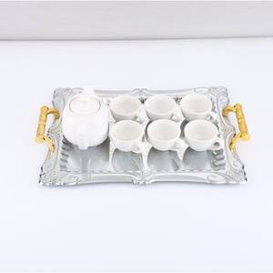 Juego de 3 Bandejas Apilables Reutilizables para Servir Alimentos - Product Image 4