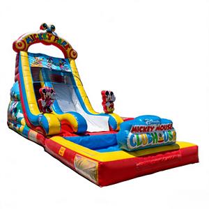 Tobogán Acuático Inflable Temático, Material de PVC Ecológico, para Niños, Equipo de Juego de Aventura, Grado Comercial - Product Image 1