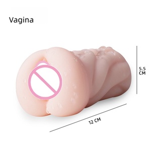 Jianmei Dildo Cup Masturbatore Maschile Impermeabile Orale Vaginale Anale Piccolo Sex Toy Stampo Invertito 128g Vendita Diretta Fabbrica All'Ingrosso - Product Image 1