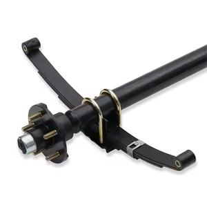 Usine source Shandong, <span class=keywords><strong>essieu</strong></span> droit sans frein avec ressort à lames, tube rond de 3500 livres - Product Image 2