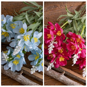 Bouquet de fleurs artificielles CallaFloral en tissu polyester tissé, décoration intérieure, arrangement de mariage - Product Image 3
