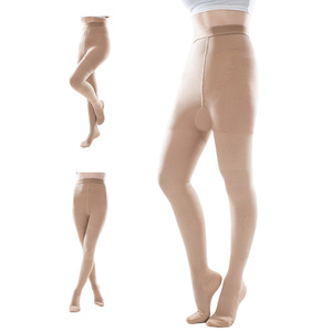 Collants de compression médicale respirants à bout fermé 20-30 mmHg, bas de soutien pour femmes contre l'œdème et les varices - Product Image 1