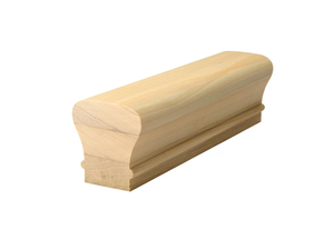 Việt Nam mới hàng đầu rắn sồi đỏ tay vịn cho cầu thang & ban công truyền thống OEM/ODM lan can bằng gỗ - Product Image 2