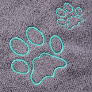 Toalla de secado rápido <span class=keywords><strong>para</strong></span> mascotas, suave, superabsorbente, lavable, fabricante OEM - Product Image 2