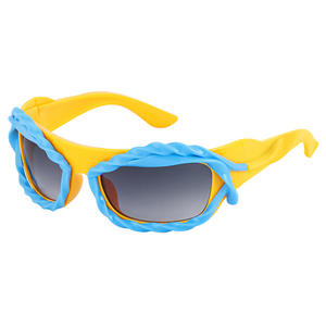 Lentes de Sol de Forma Irregular Ldh 6735, Unisex, Armazón de PC, Protección UV400, para Mujeres y Hombres, Venta al Por Mayor Transfronteriza - Product Image 5