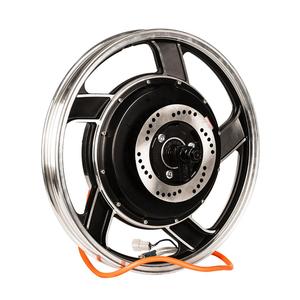 มอเตอร์ไฮบริด 3000W 17 นิ้ว คุณภาพสูง BLDC สำหรับมอเตอร์ไซค์ มอเตอร์ฮับไฮบริดแบบเปลือย 17 นิ้ว มอเตอร์ไฮบริด 17 นิ้ว - Product Image 5