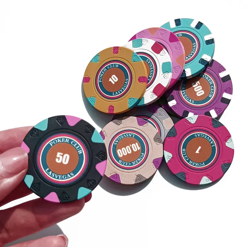 Krell Geschenke Benutzer definierte Luxus Poker Chips Ton Poker Chips 10g Günstige Poker Chips Set