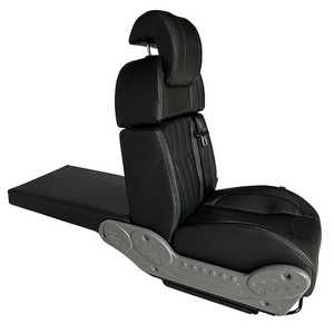 Sedile Letto Pieghevole in Pelle Stile Rock and Roll per Camper Furgonato Accessorio Interno Reclinabile per RV e Van Life - Product Image 3