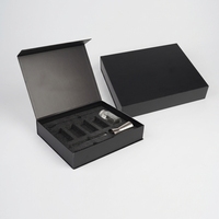 Boîte cadeau magnétique de luxe en gros, boîte d'emballage en carton à rabat avec inserts en mousse EVA pour cosmétiques, outils, bijoux, emballage cadeau