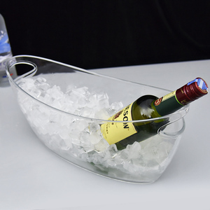 High Quality Boat Ship Transparent 7 Liter Nightclub Resteruant Plastic Ice Bucket <strong>Cool</strong> <strong>Bar</strong> - Product Image 2