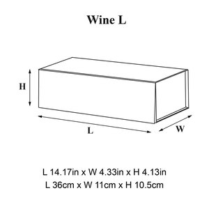 Caja de Regalo de Embalaje para Botellas de Vino Kraft con Cierre Magnético al por Mayor - Product Image 5