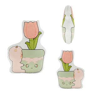 Cojín de felpa de flores, cojín de silla de felpa suave, cojín para sentarse, almohada para el hogar y la Oficina, gran <span class=keywords><strong>idea</strong></span> de regalo para el Día de San Valentín - Product Image 4